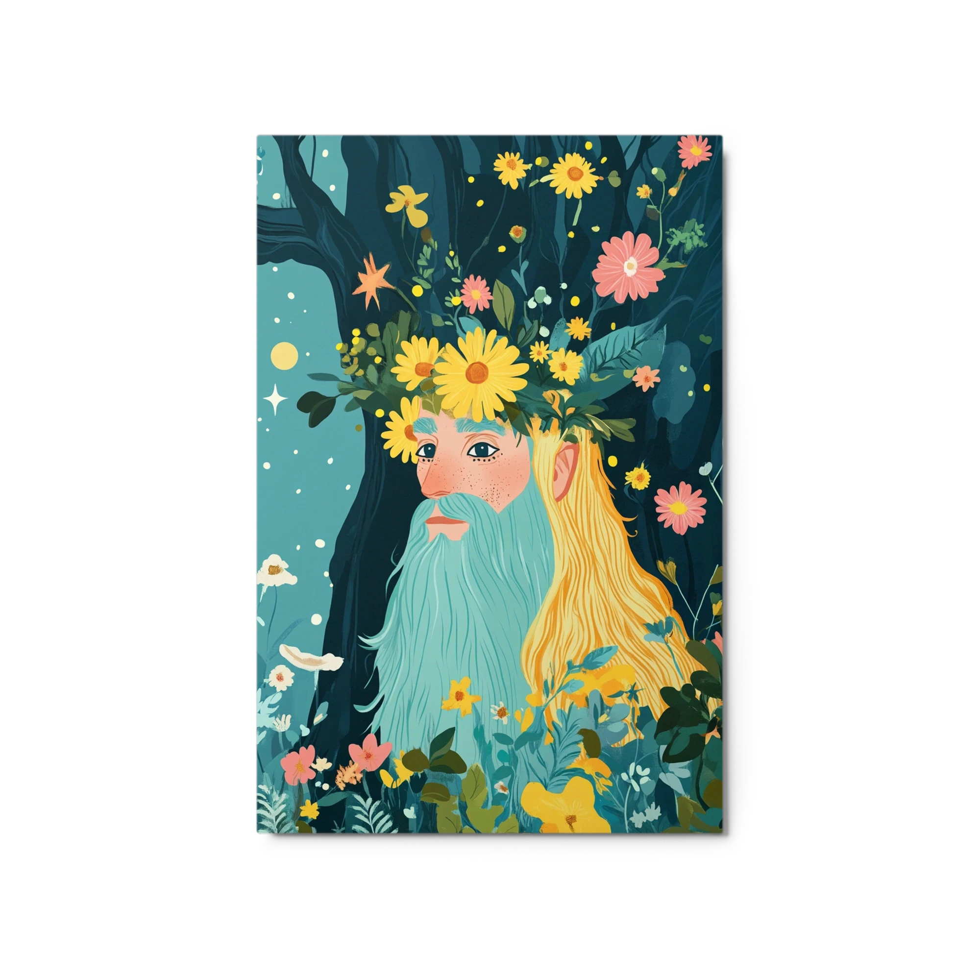 Nature Spirit with Floral Crown