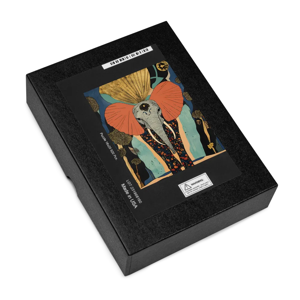 Elephant's Golden Dream 
 Jigsaw Puzzle