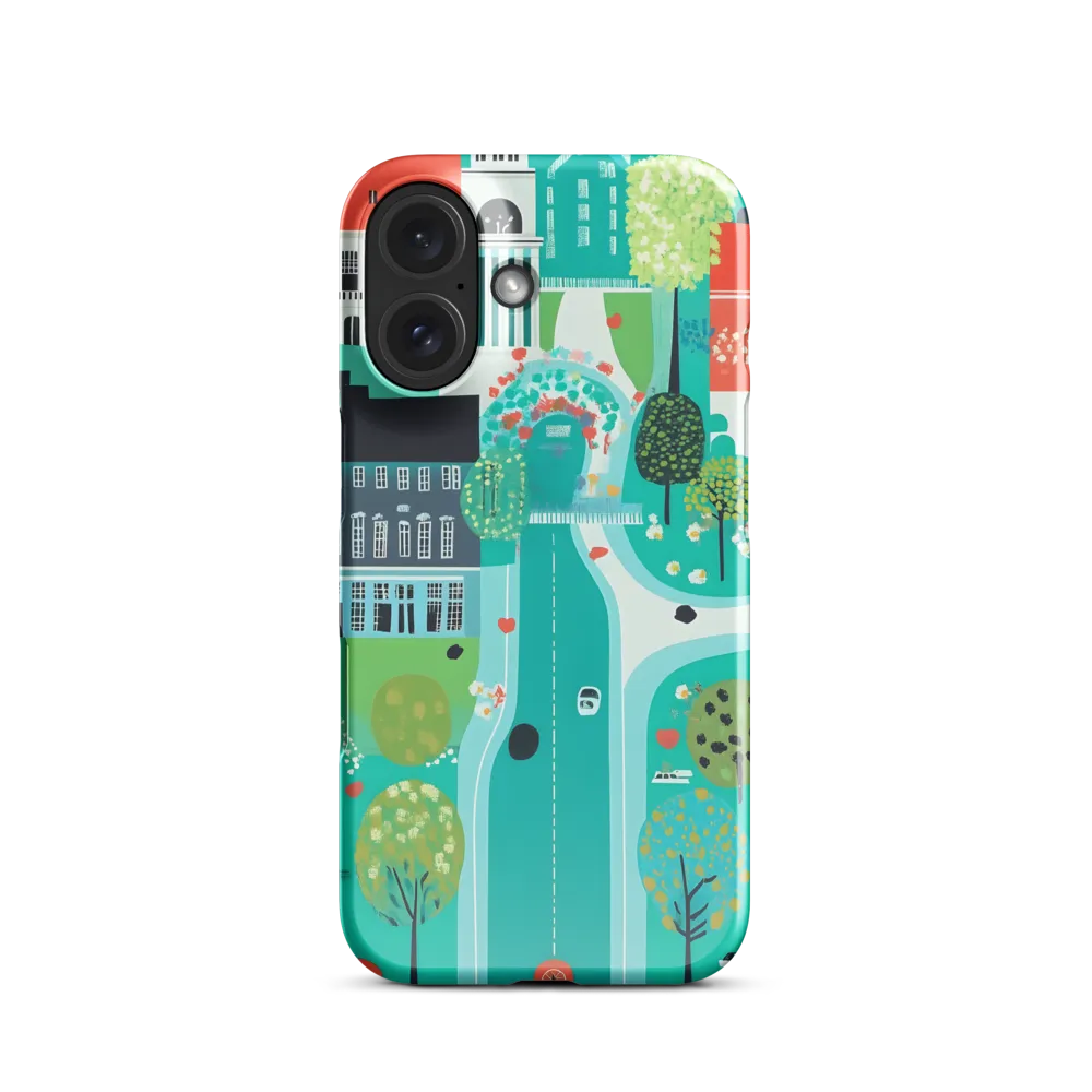 Whimsical Cityscape 
 Samsung Galaxy S25 | Snap Case