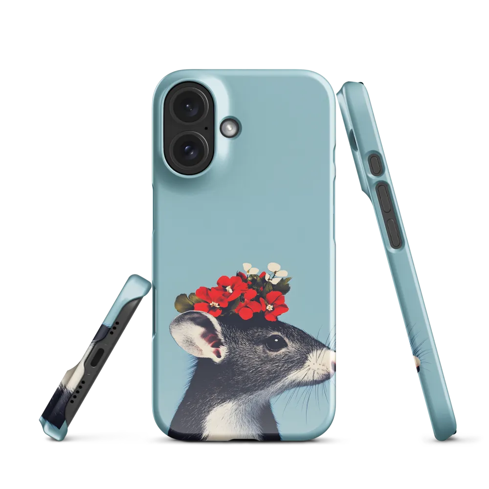 Whimsical Flora: A Mouse's Floral Crown