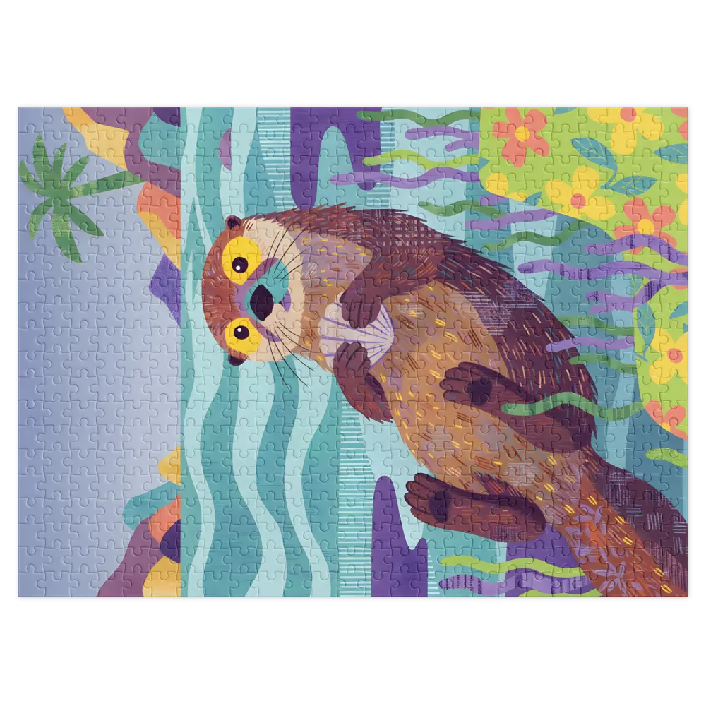 Shell-Holding Otter | Jigsaw Puzzles