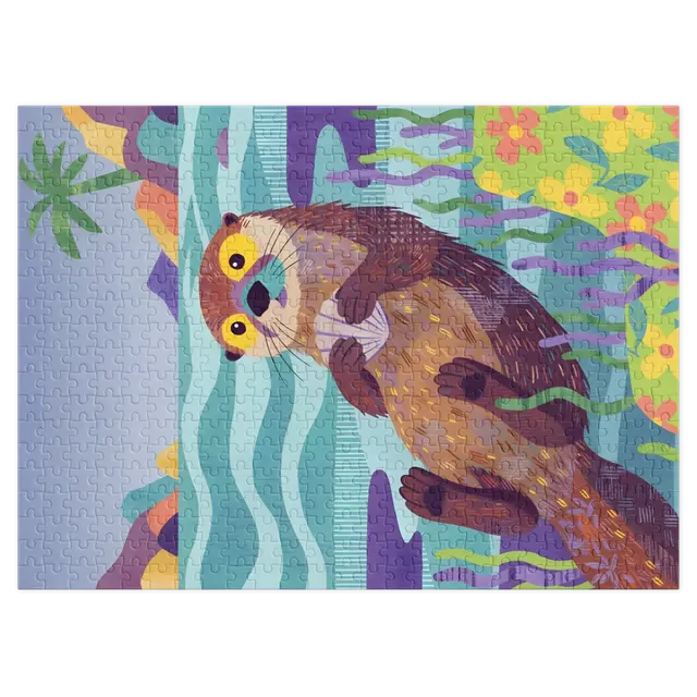 Shell-Holding Otter | Jigsaw Puzzles