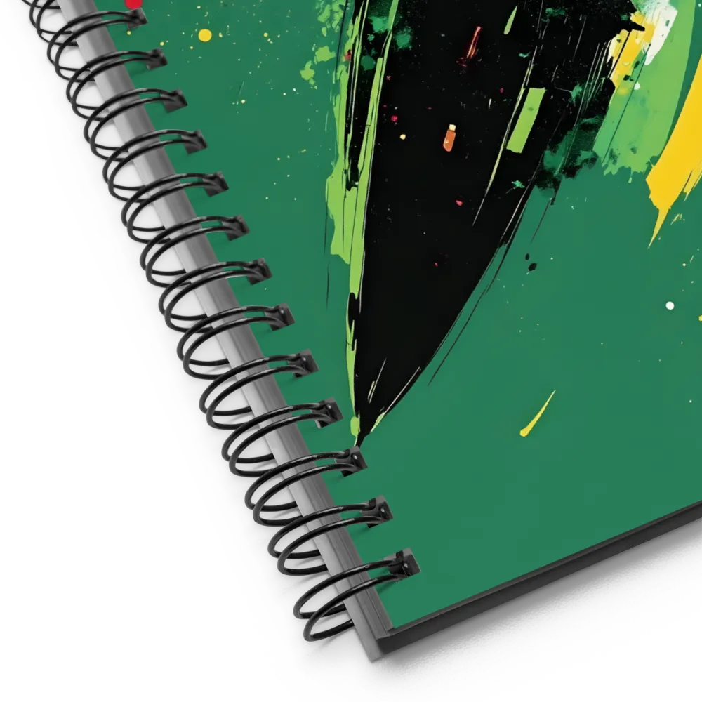 Burst of Kinetic Energy 
 Spiral Notebook | 140 pages