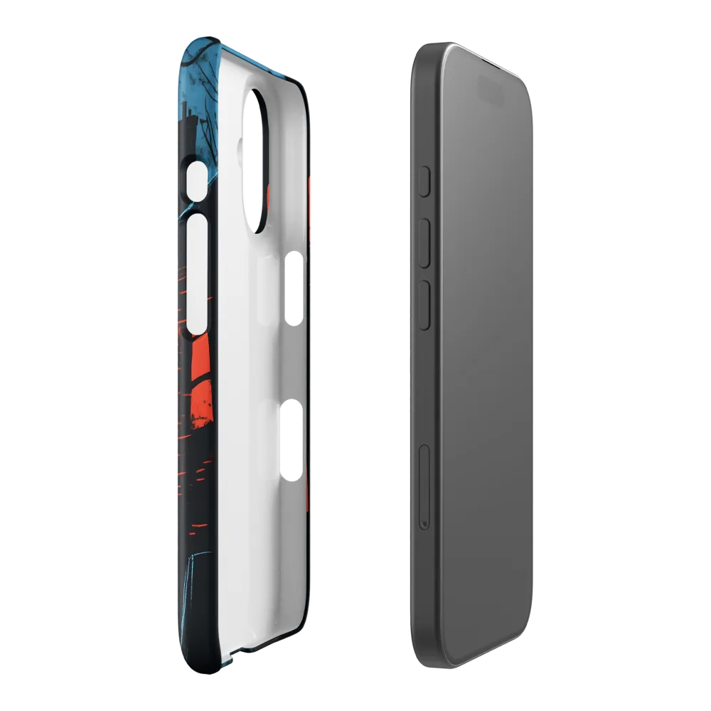 Crimson Glow in Gothic Alley 
 Samsung Galaxy S10 Plus | Snap Case
