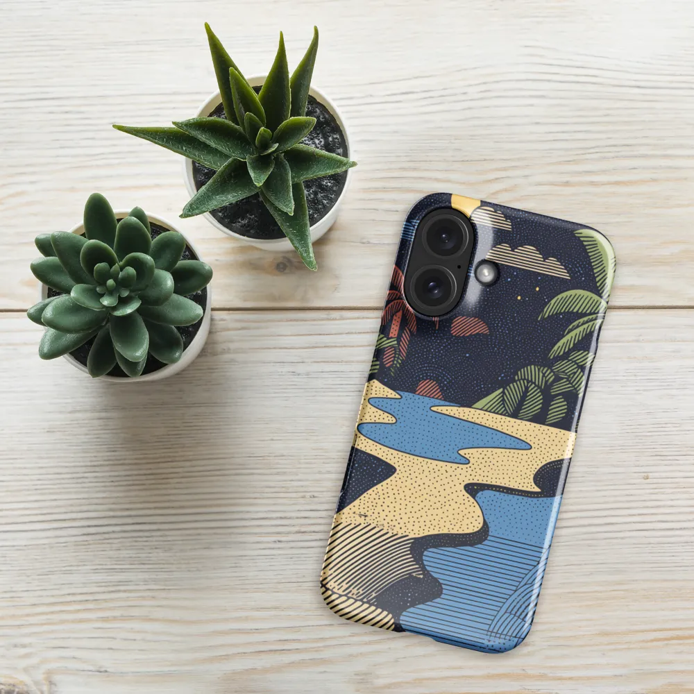Nocturnal Oasis 
 iPhone 15 Pro | MagSafe® Tough Case