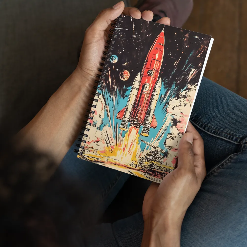 Cosmic Ascent 
 Spiral Notebook | 140 pages