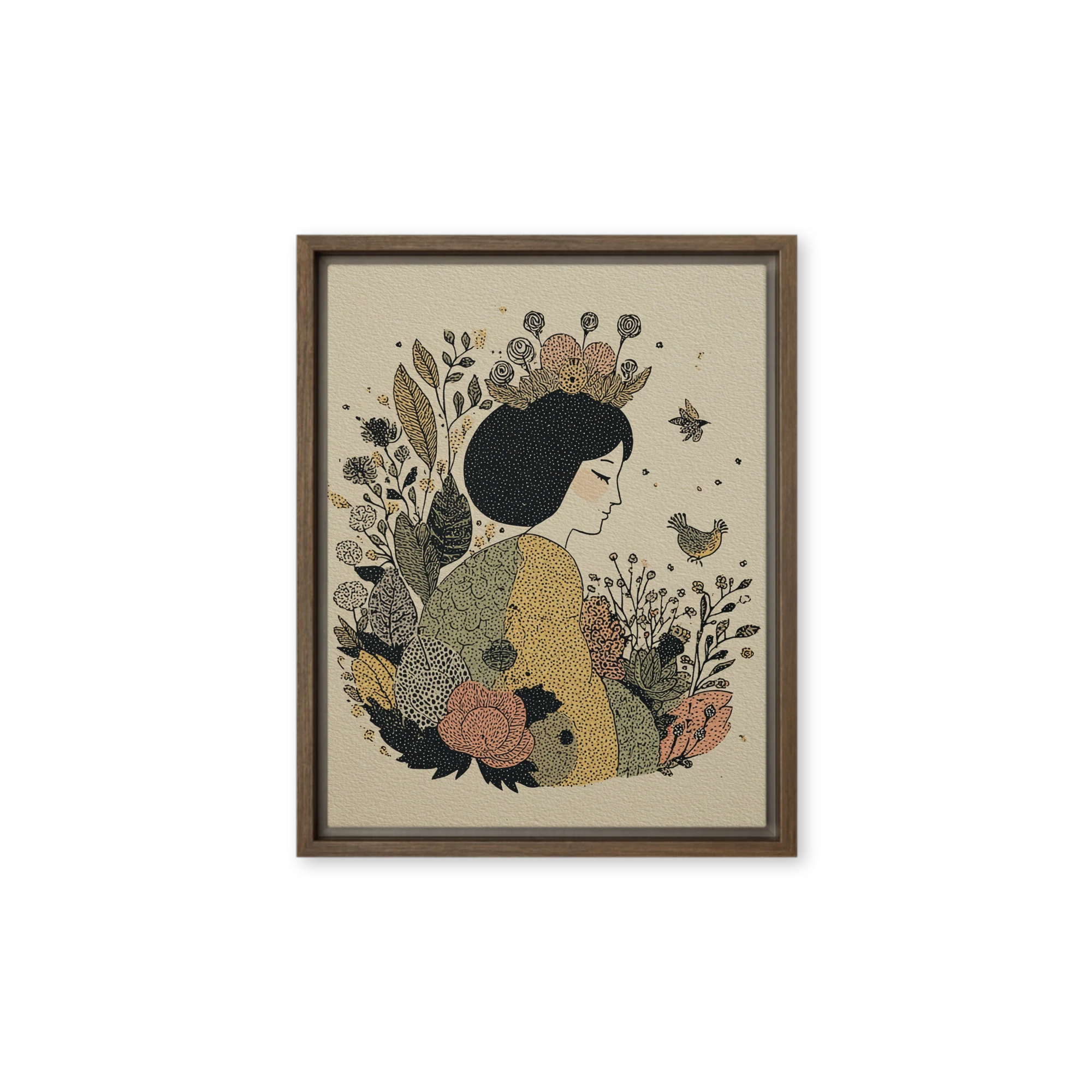 Gentle Bloom Portrait