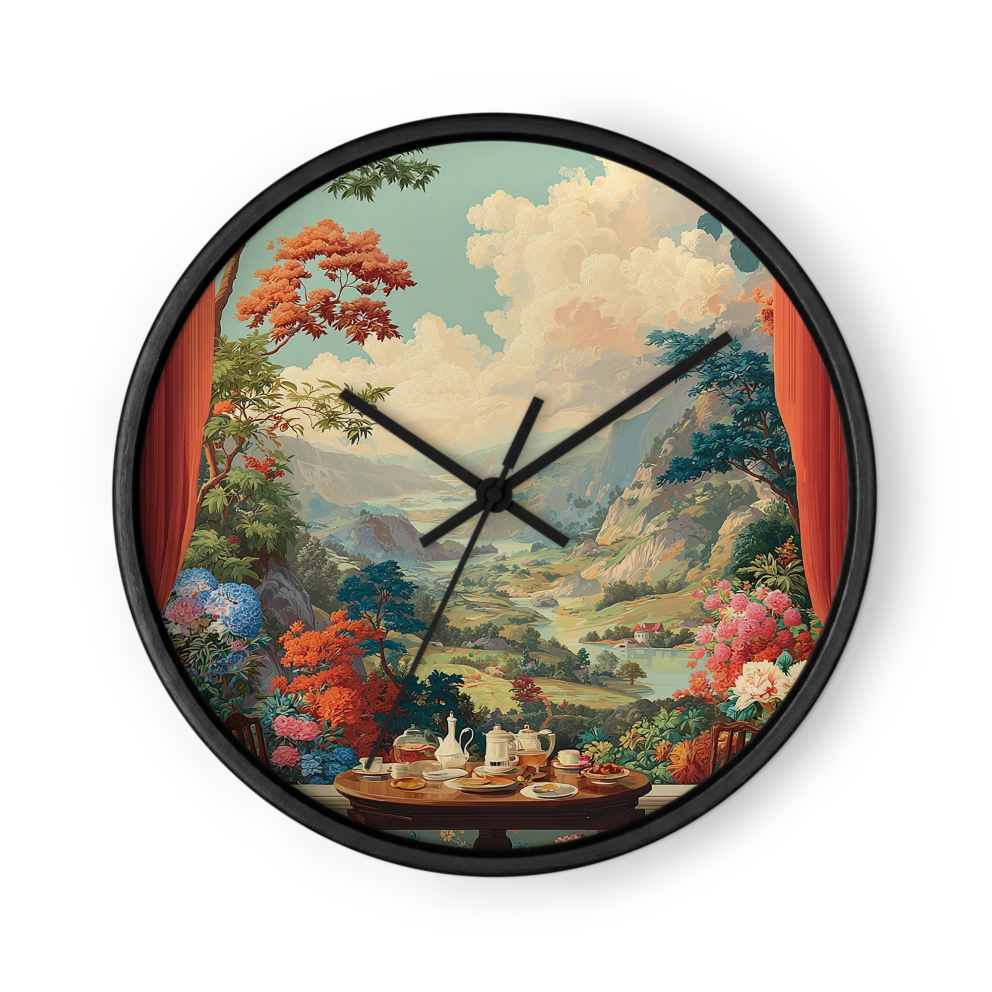Tea Time Overlooking the Valley