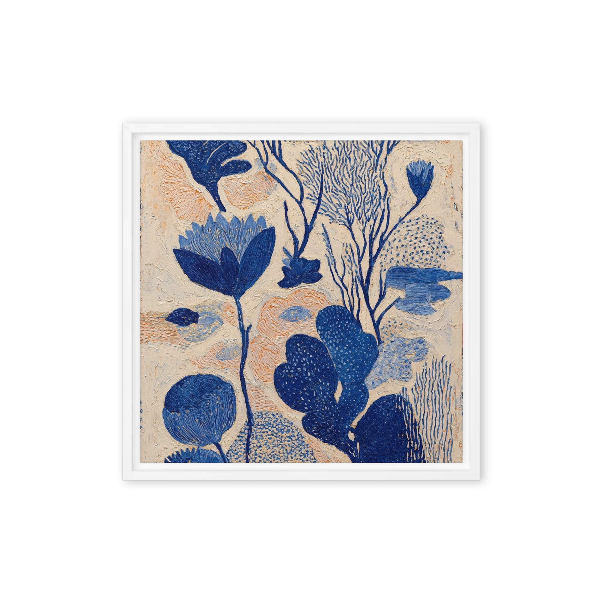 Cobalt Botanical Study