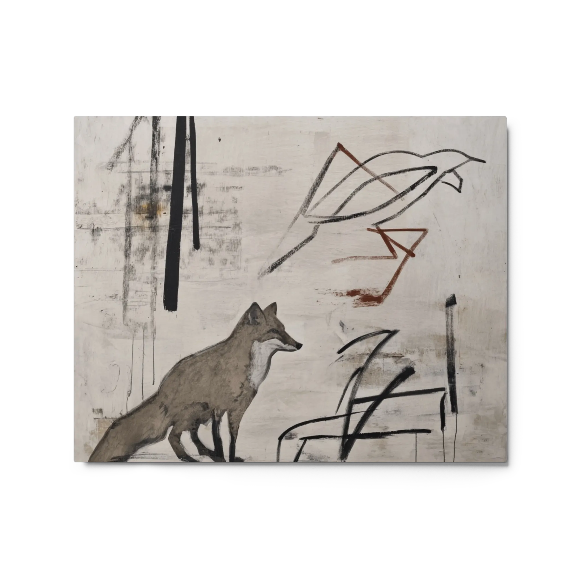 Fox and Abstract Gesture