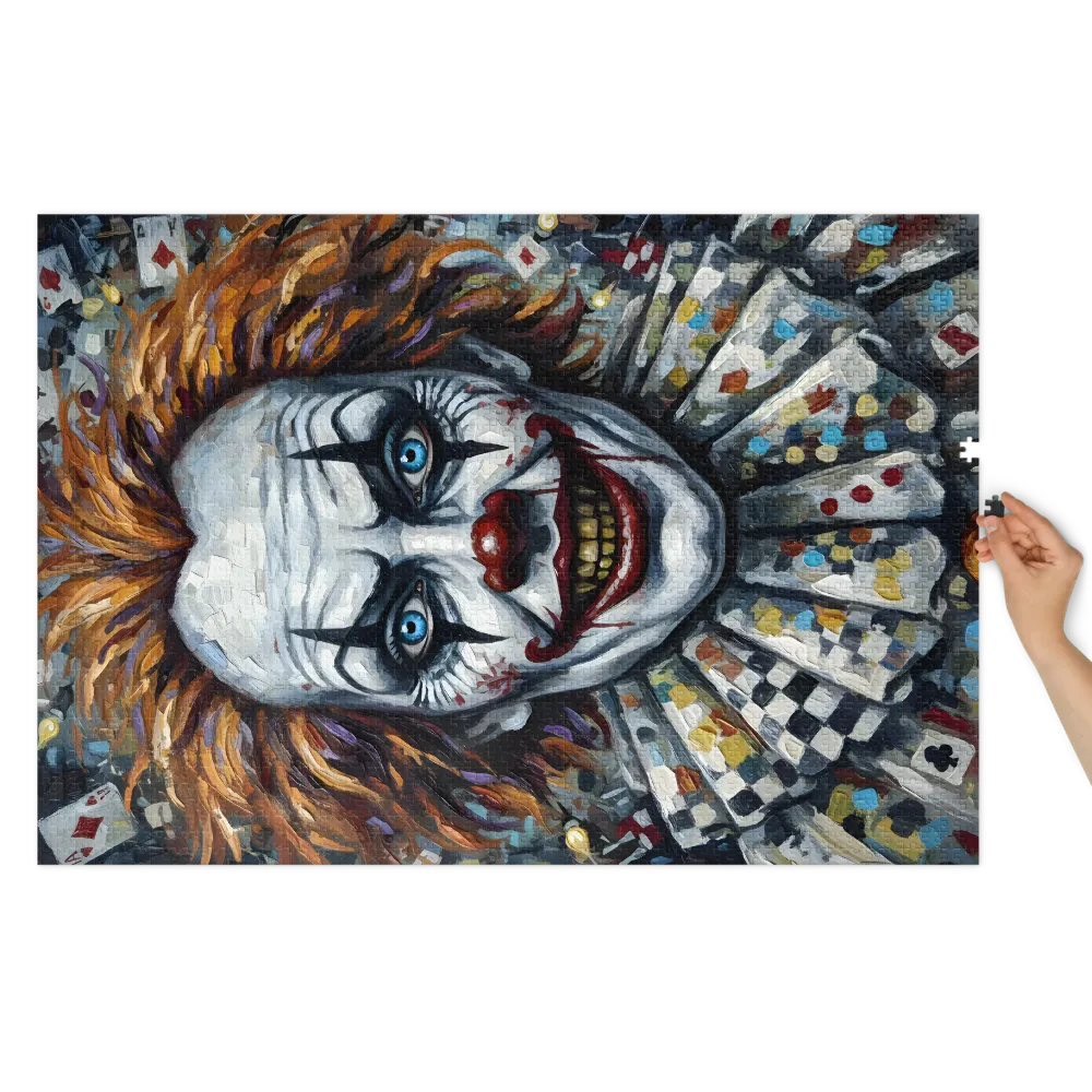 Sinister Clown Portrait | Jigsaw Puzzles