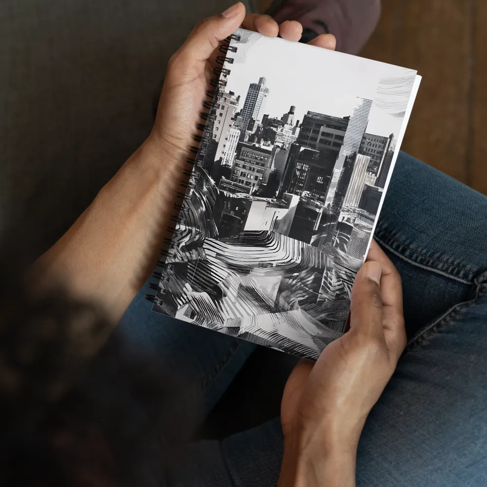 Urban Distortion 
 Spiral Notebook | 140 pages