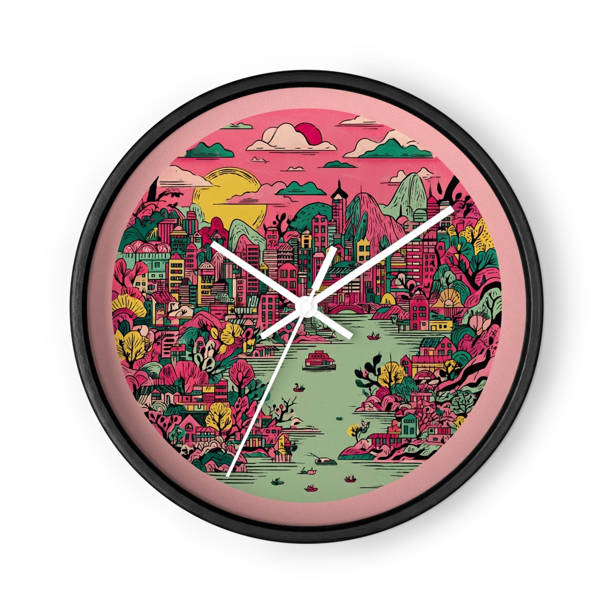 Pink Metropolis Panorama