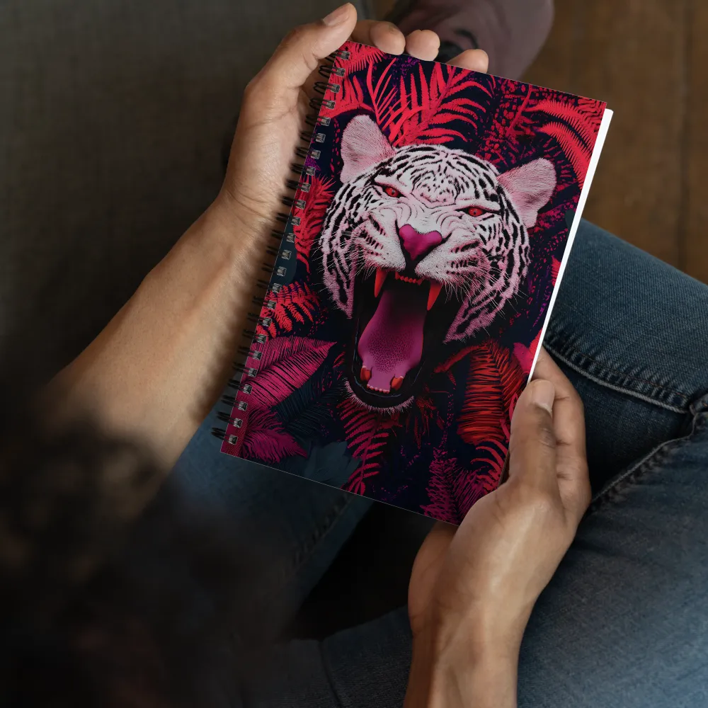 The Roar of the White Tiger 
 Spiral Notebook | 140 pages