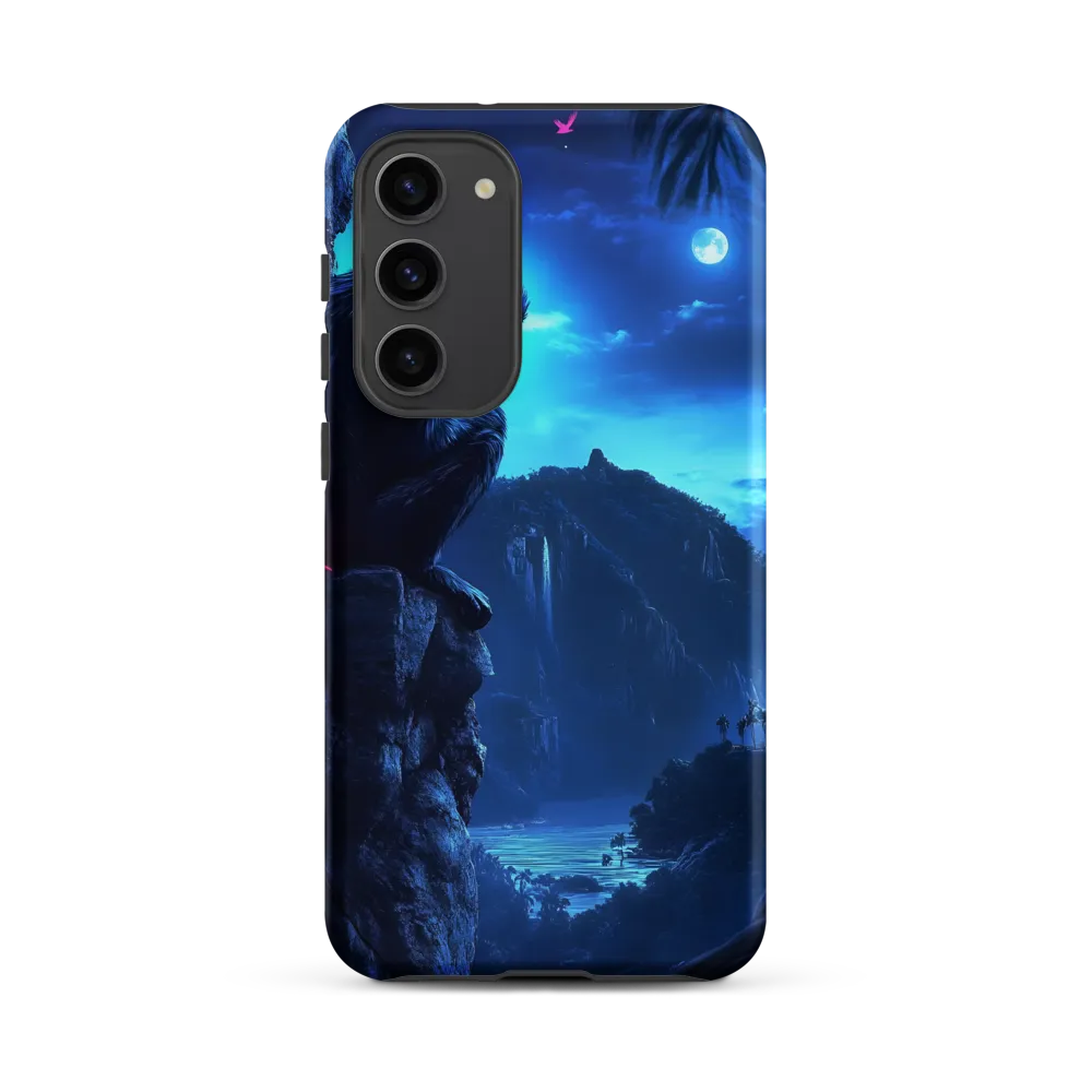 Surreal Monkey at Night | Phone Case