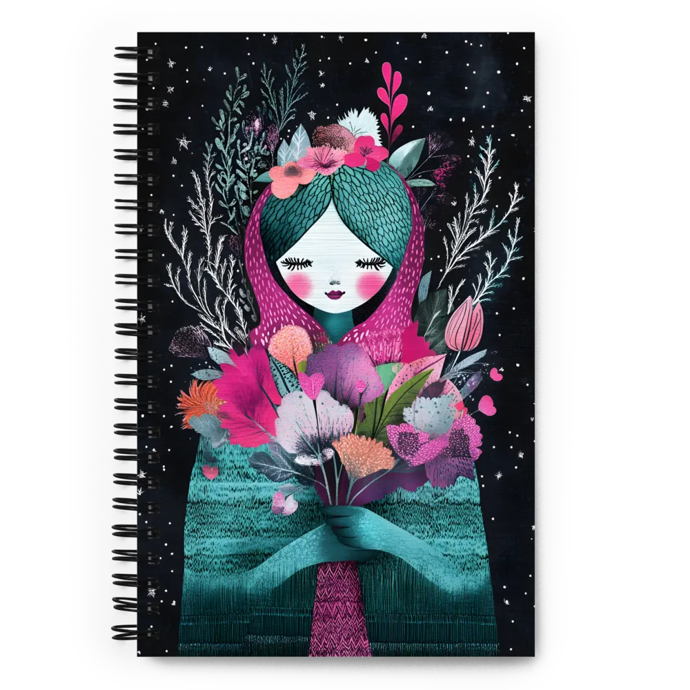 Enchanted Floral Reverie 
 Spiral Notebook | 140 pages