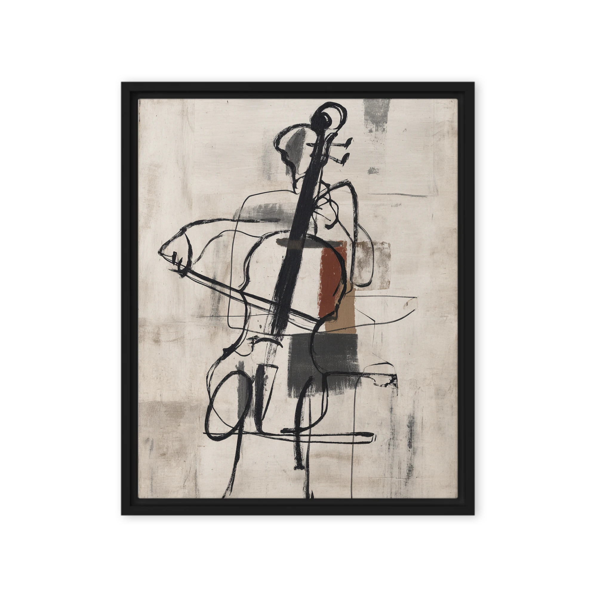 The Cellist's Cadenza | Art Print