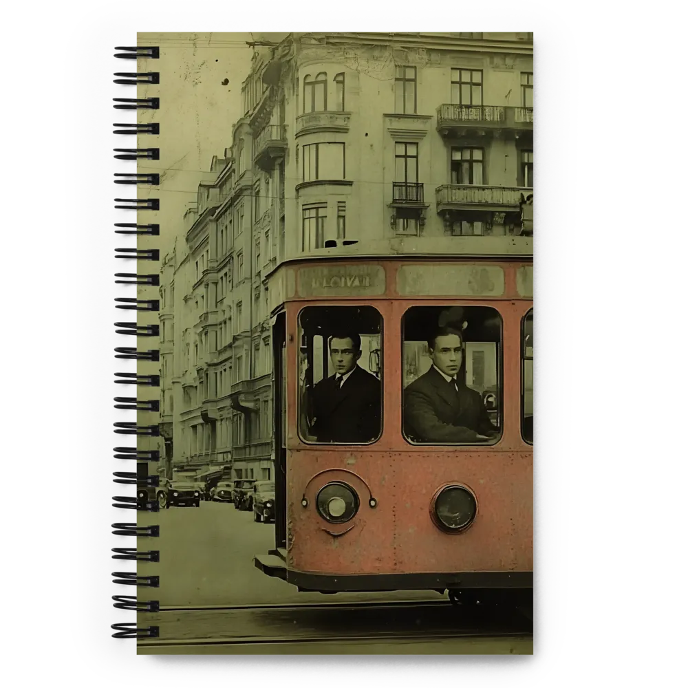 Sepia Urban Passage 
 Spiral Notebook | 140 pages