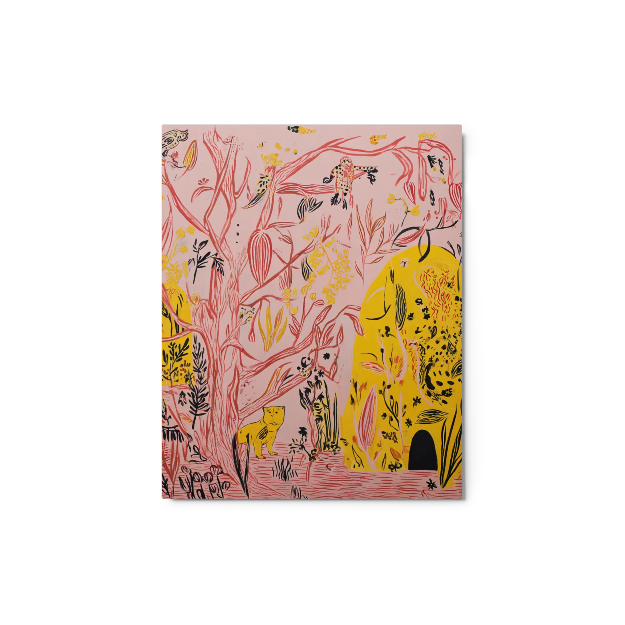 Rosa Dschungel-Schutzgebiet
