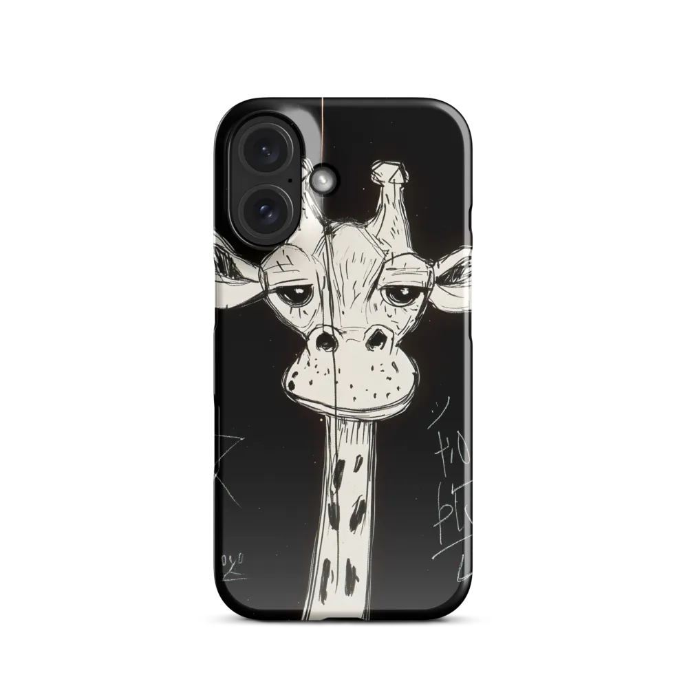 Stylized Giraffe Portrait 
 iPhone 14 Plus | MagSafe® Tough Case