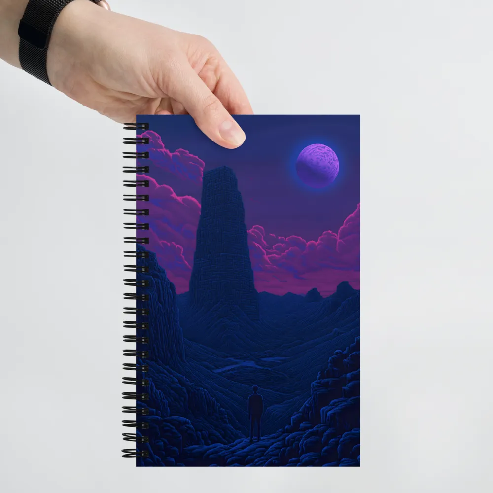 Echoes of the Monolith 
 Spiral Notebook | 140 pages