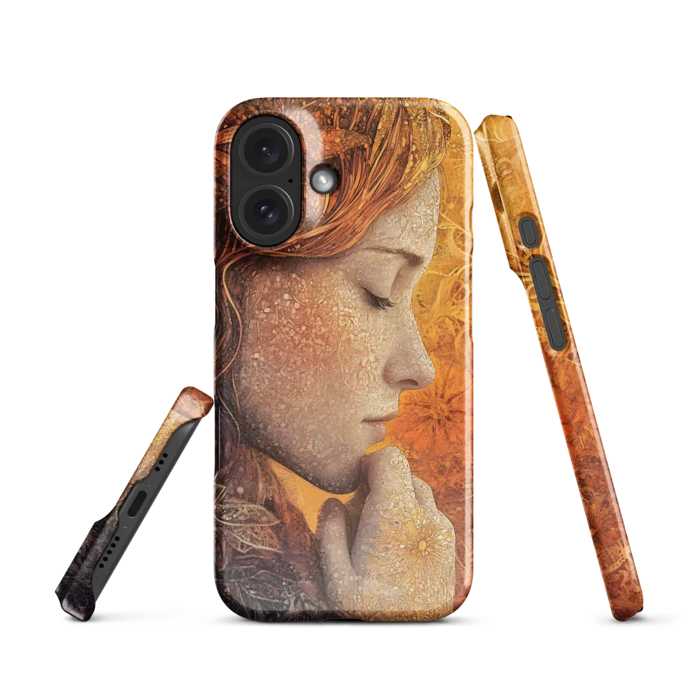 Golden Floral Dream 
 iPhone 14 Plus | MagSafe® Tough Case