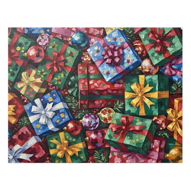 Holiday Gift Pile | Jigsaw Puzzles