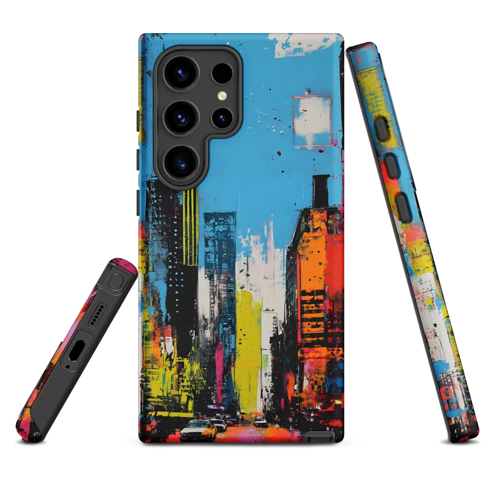 Vibrant Cityscape Urban Scene | Phone Case