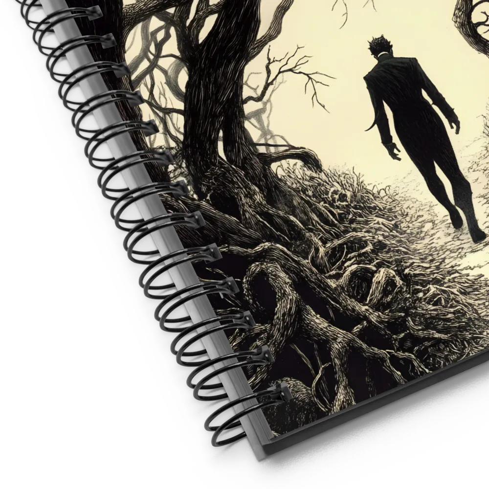 Path Through Gnarled Forest 
 Spiral Notebook | 140 pages