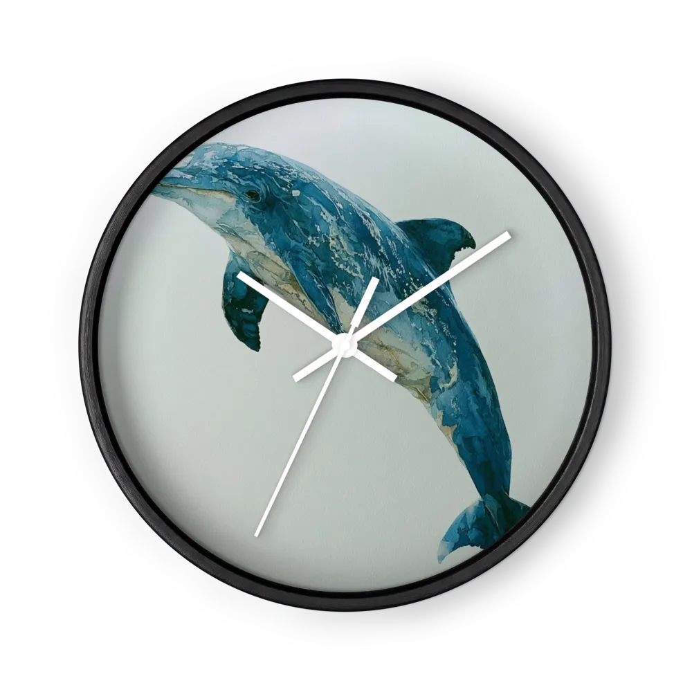 Blue Dolphin | Wall Clock