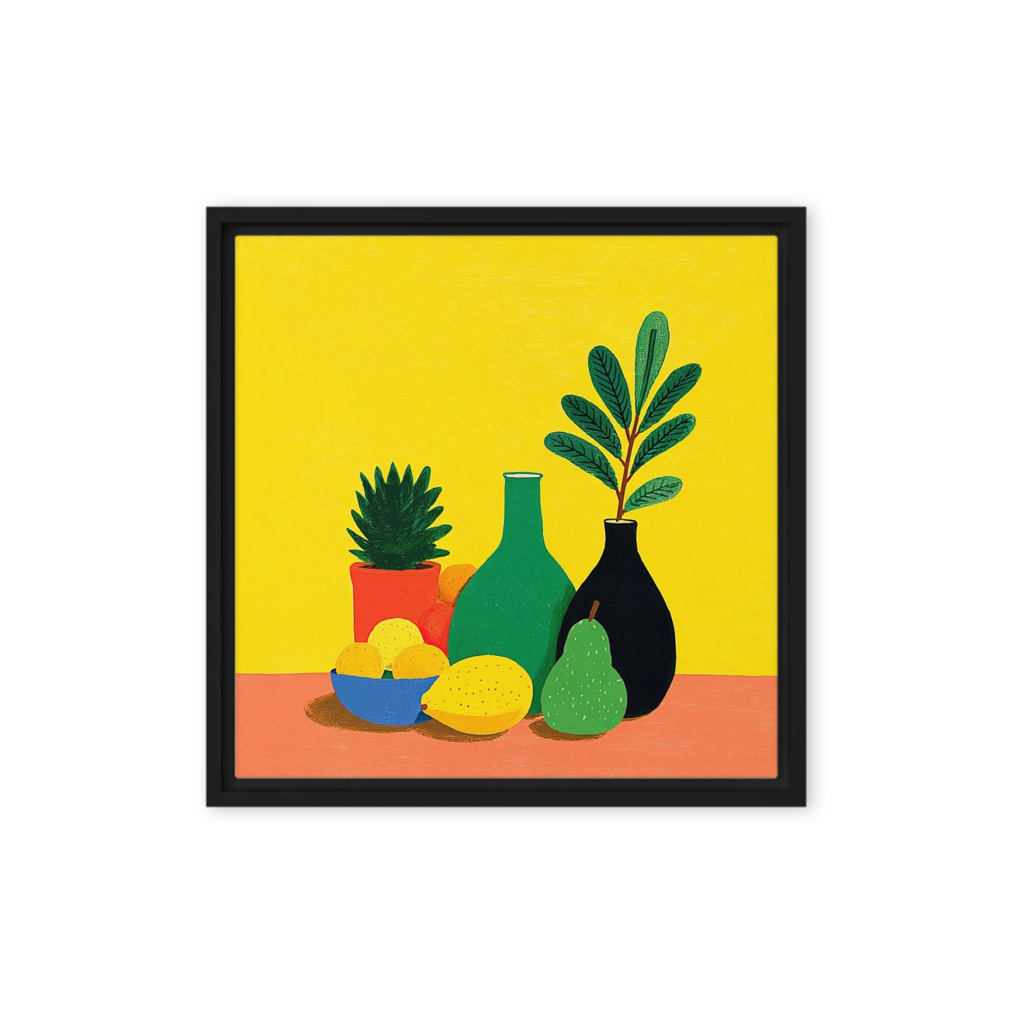 Still Life with Lemons and Pear