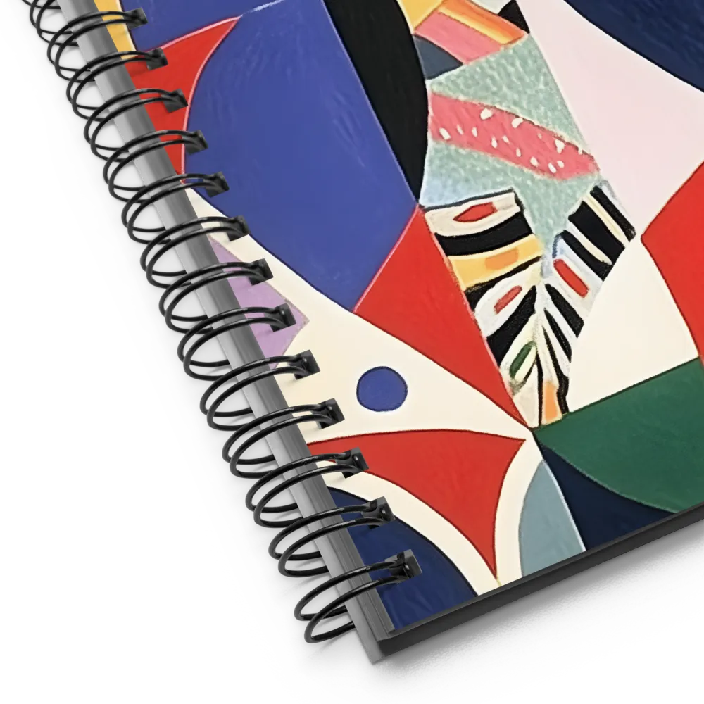 Abstract Mosaic of Colors 
 Spiral Notebook | 140 pages