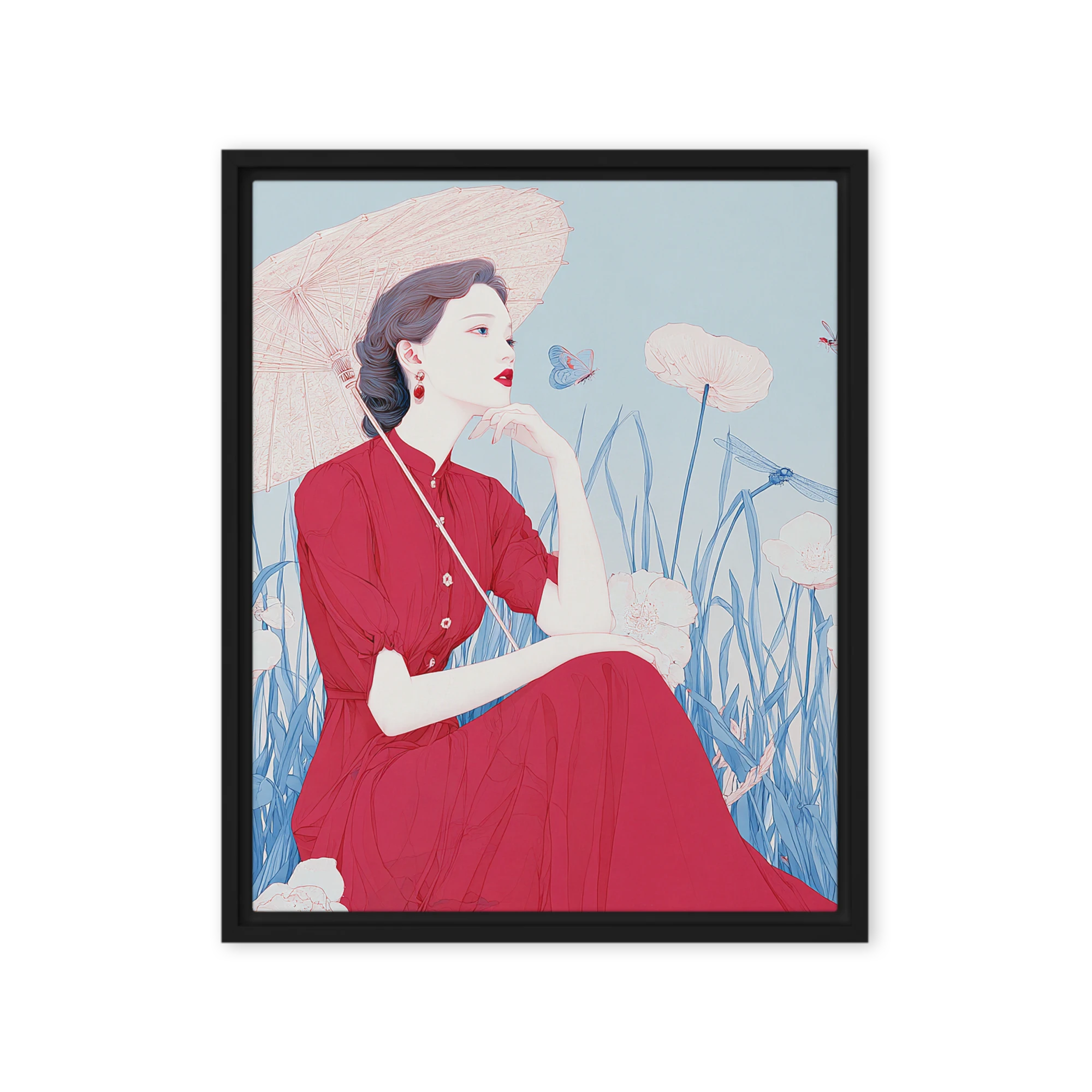 Serenity in Red