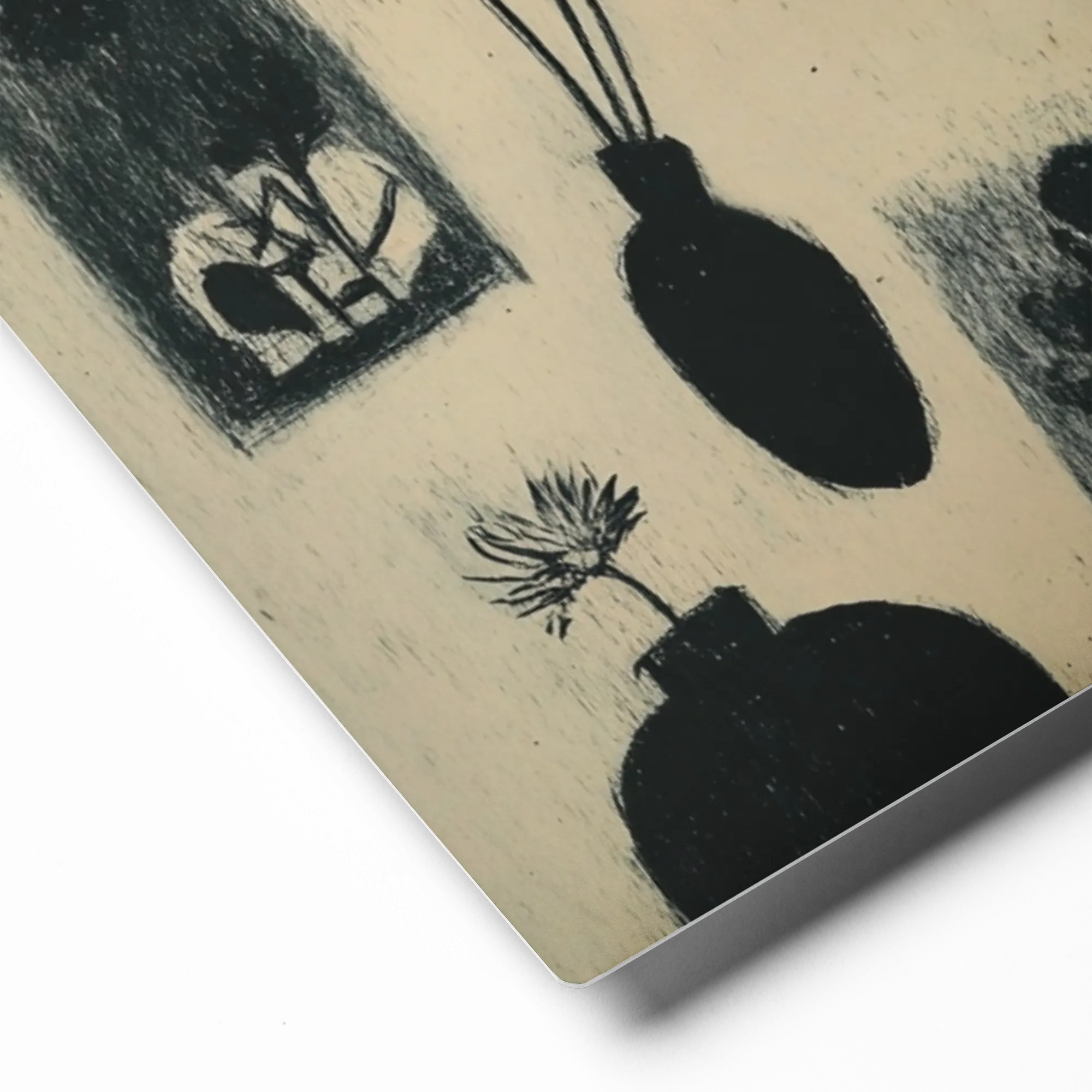 Botanical Silhouettes 
 Metal Print | 12″x 12″
