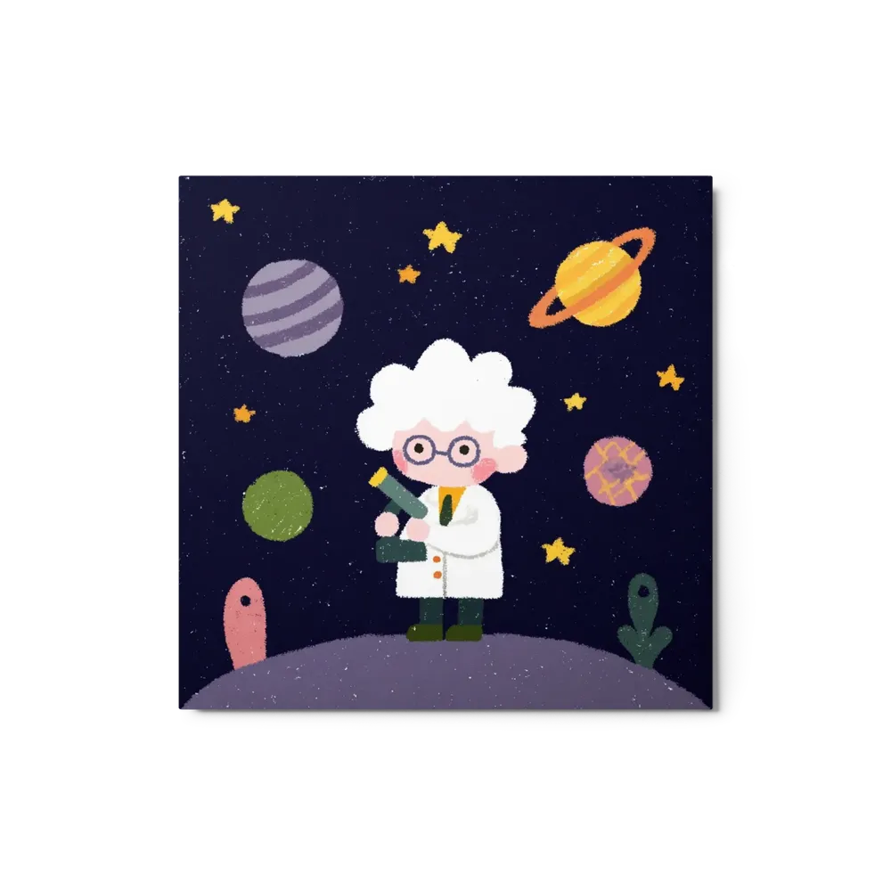 The Little Astronomer | Art Print