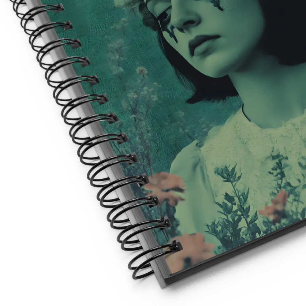 Melancholy Bloom 
 Spiral Notebook | 140 pages