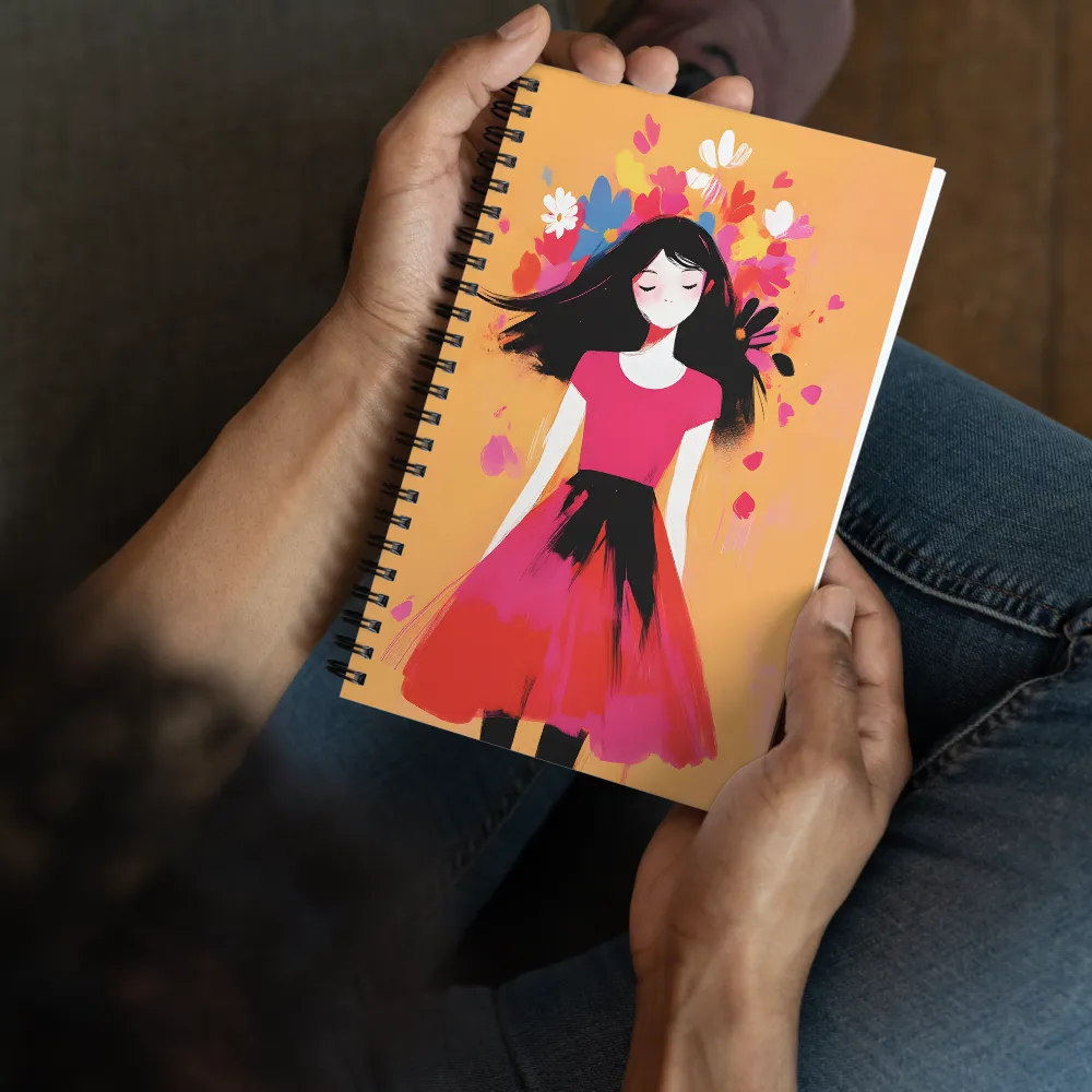 Dreams in Bloom 
 Spiral Notebook | 140 pages