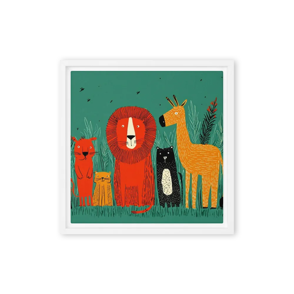 Wild Jungle Friends | Art Print