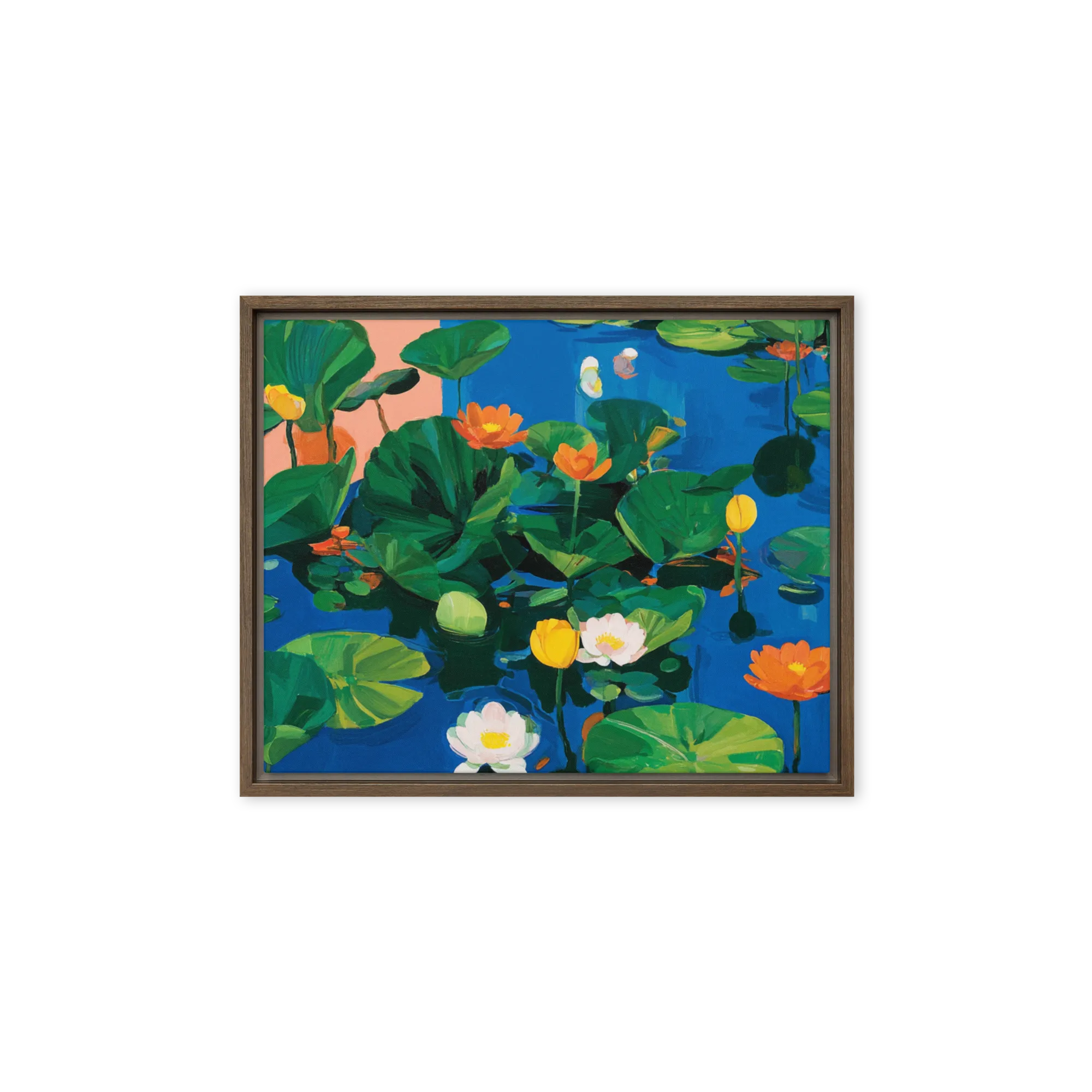 Serene Lily Pond