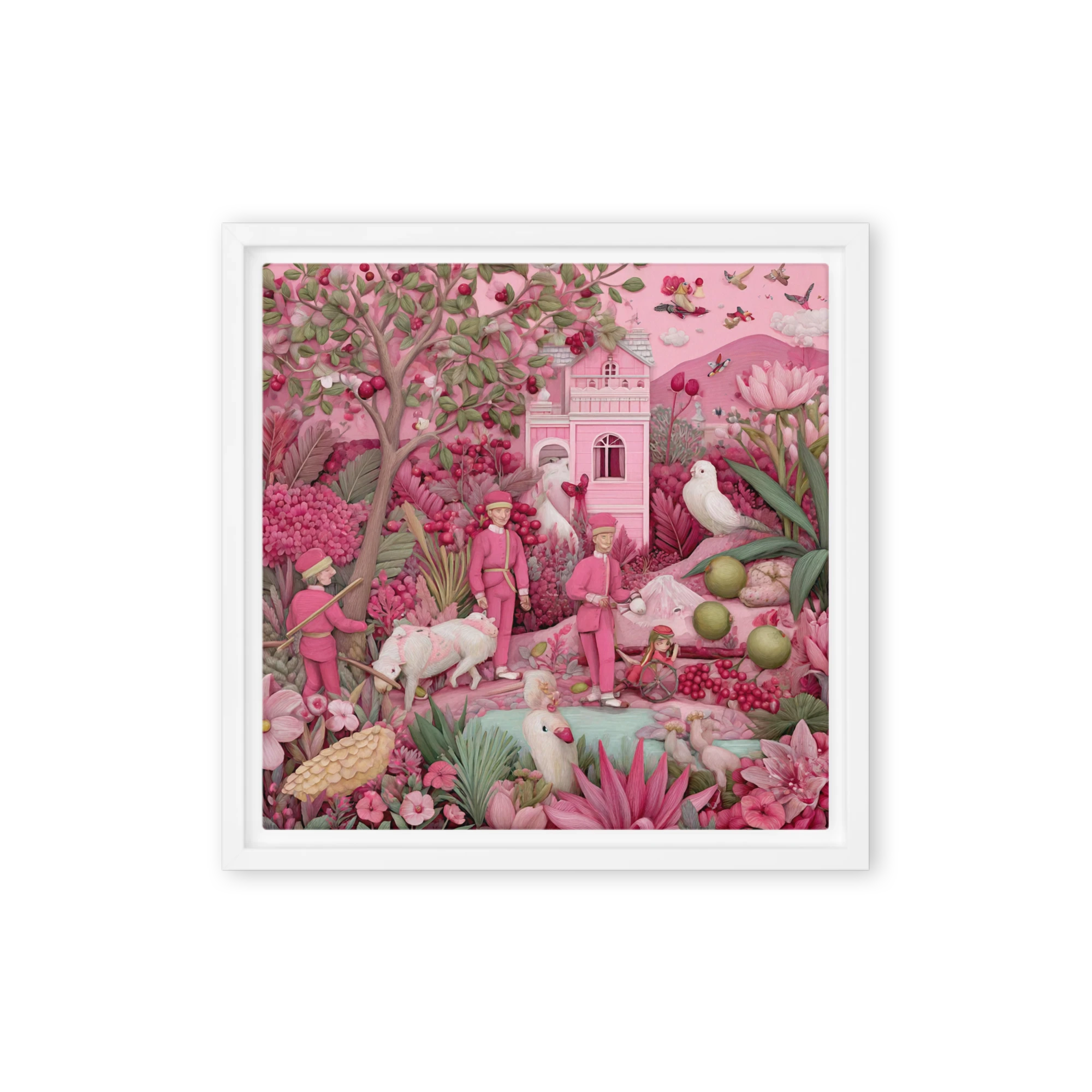 The Pink Garden Whimsy