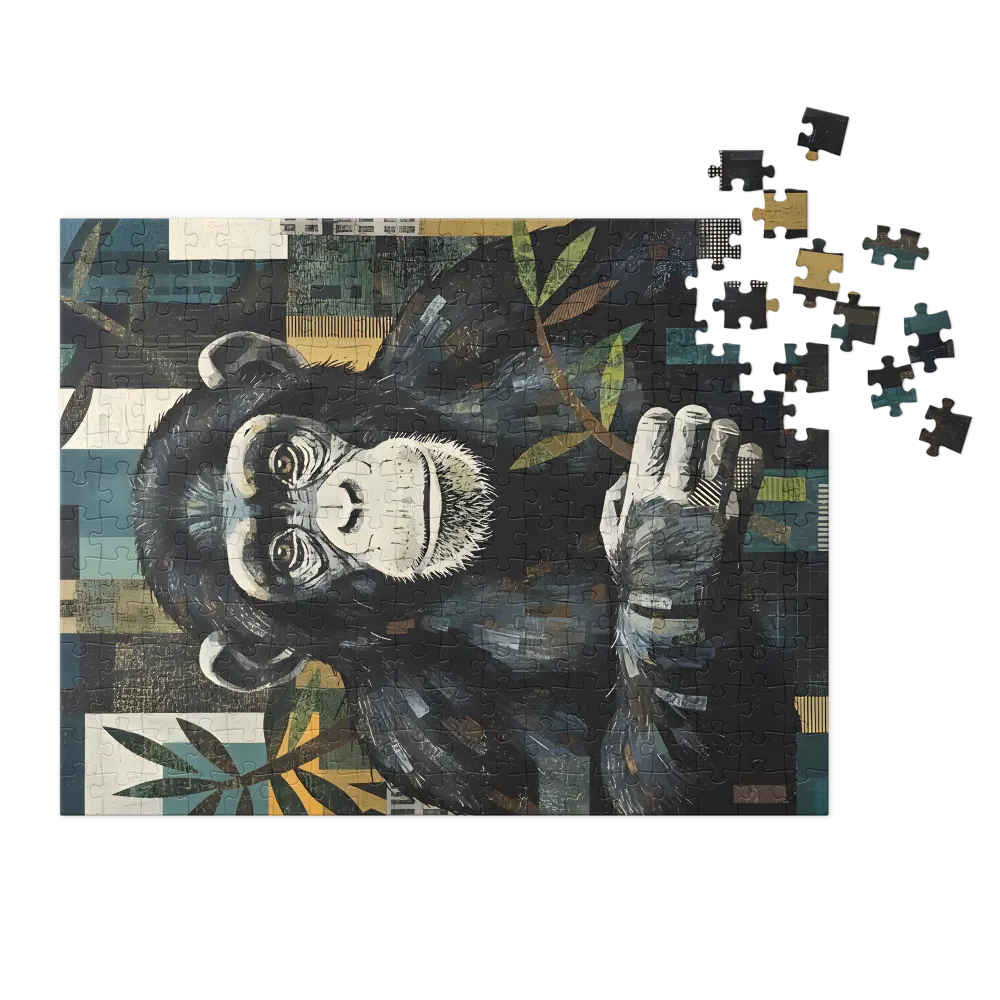 Contemplative Chimpanzee