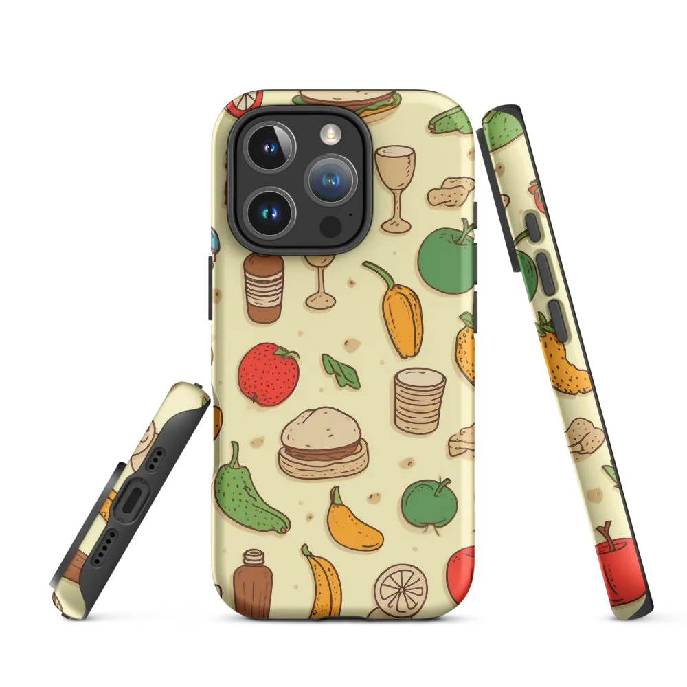 Playful Food Pattern