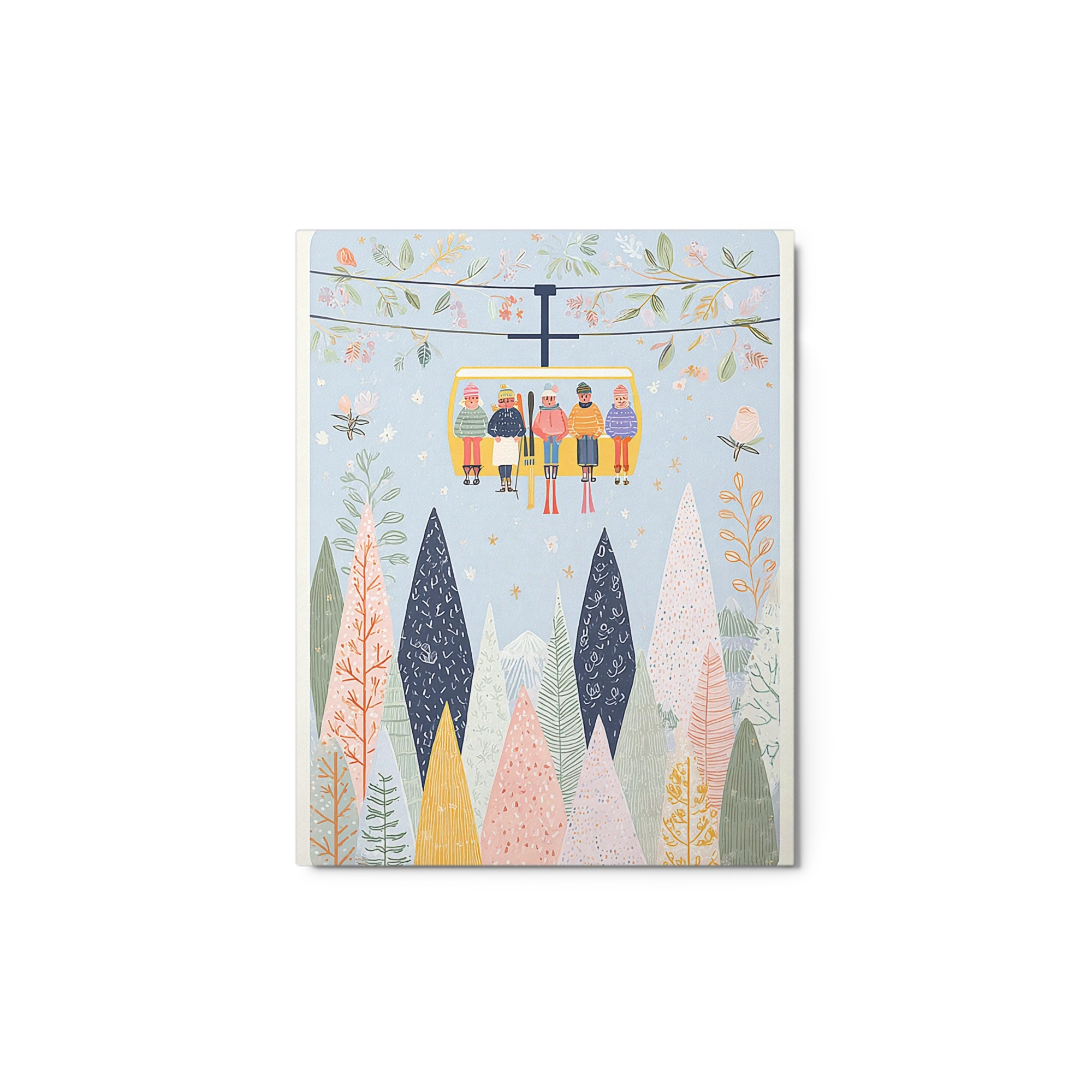 Alpine Cable Car Ride | Art Print