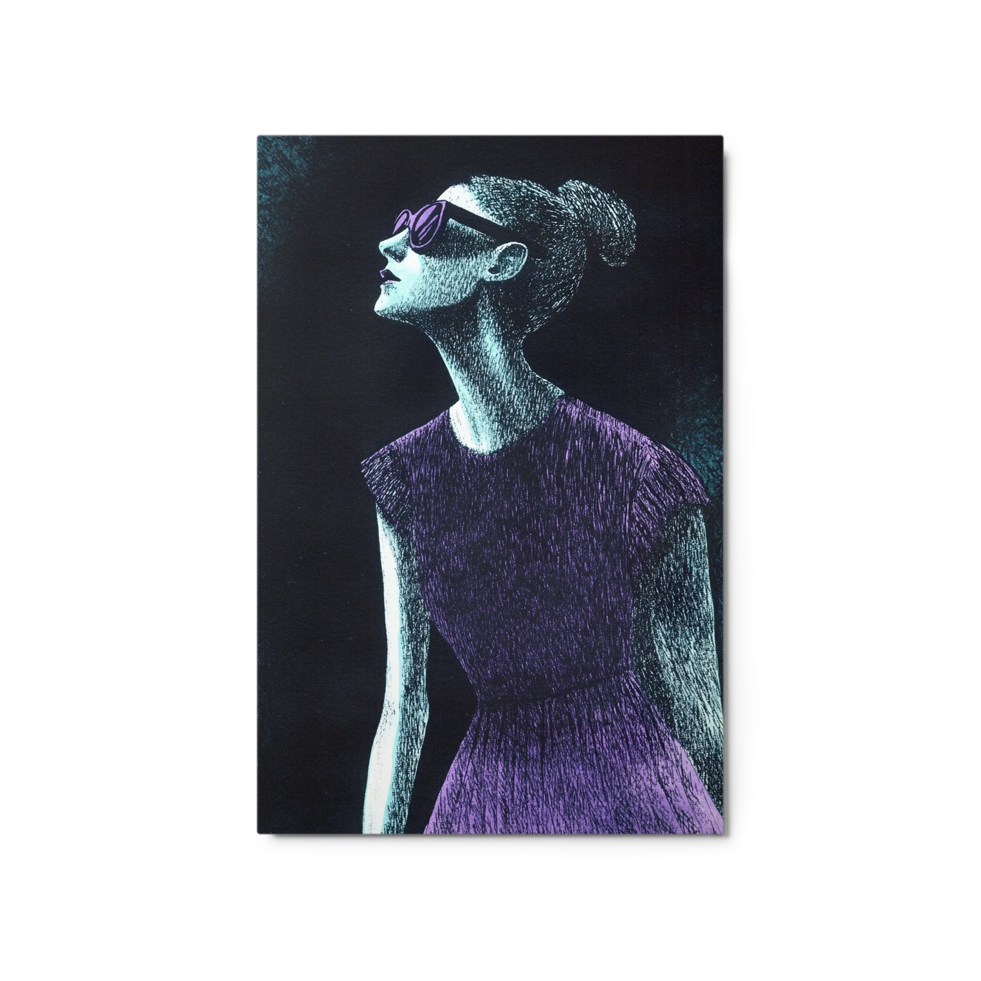 Stylish Female Figure Illustration