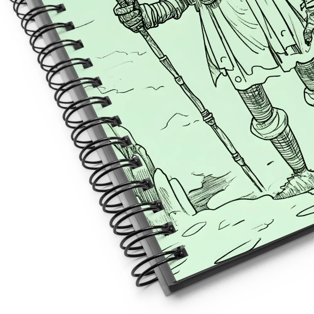 The Wanderer's Burden 
 Spiral Notebook | 140 pages