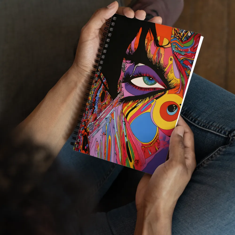 Cosmic Gaze 
 Spiral Notebook | 140 pages