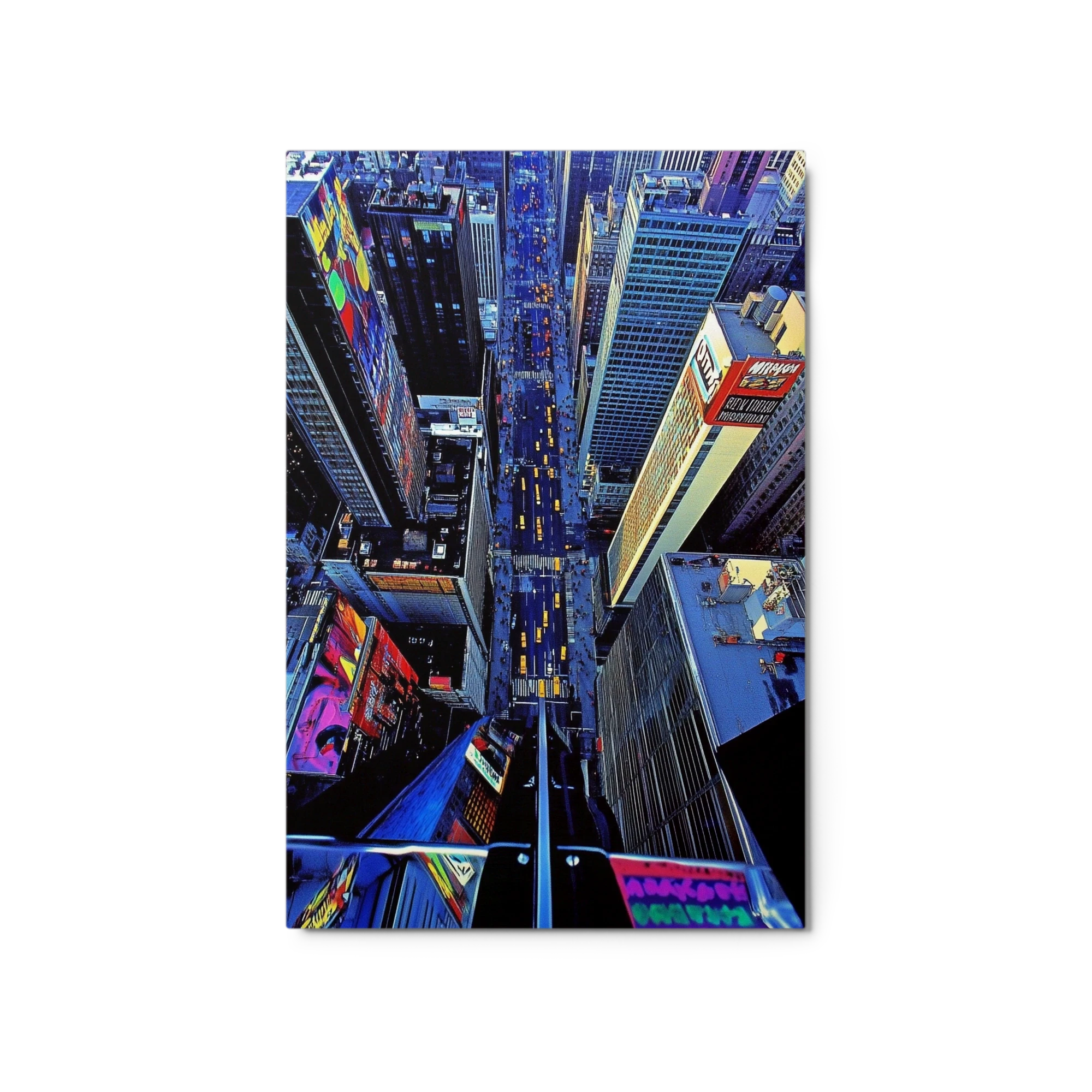 Aerial View of Times Square