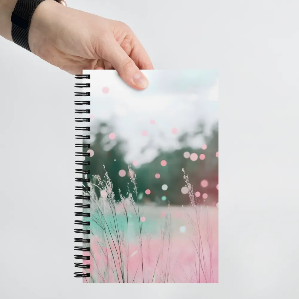 Dreamy Meadow Bokeh 
 Spiral Notebook | 140 pages