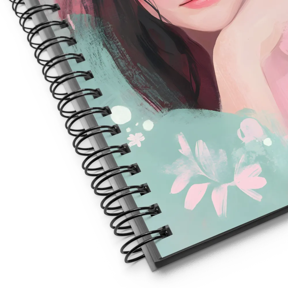 Pensive Bloom 
 Spiral Notebook | 140 pages