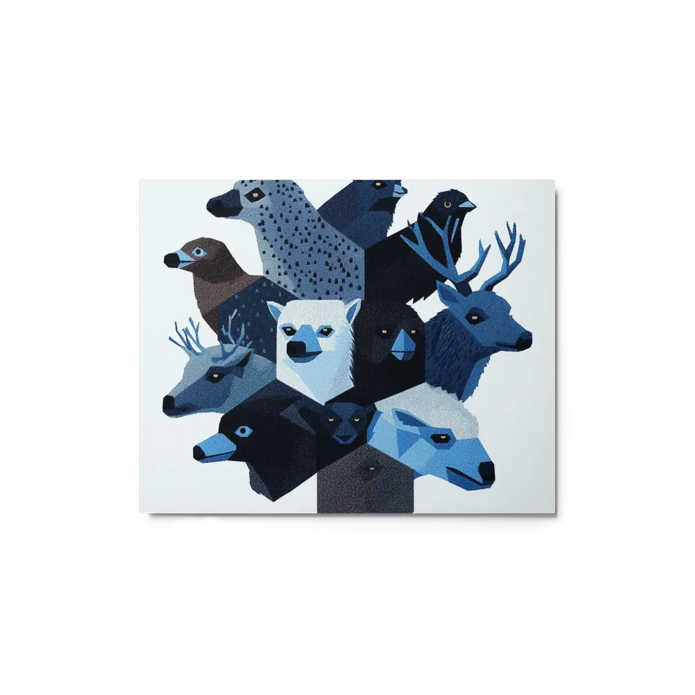 Tessellated Wildlife Mosaic | Art Print